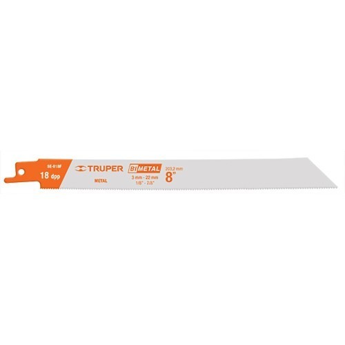 Hojas sierra sable 18 DPP para metal - 200 mm