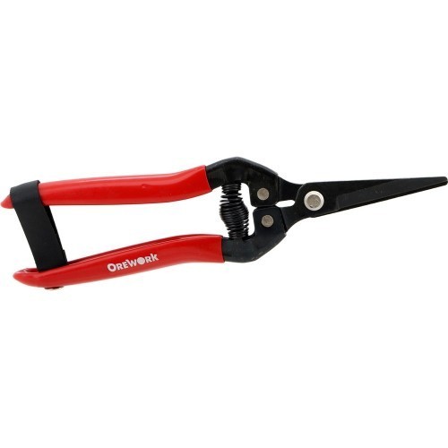 Tijera para vendimia con hoja recta - 19 cm