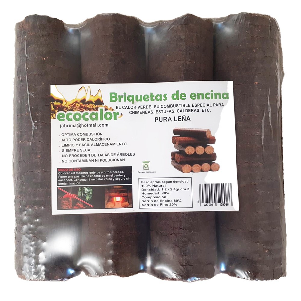 Briquetas de serrín - 7 kg