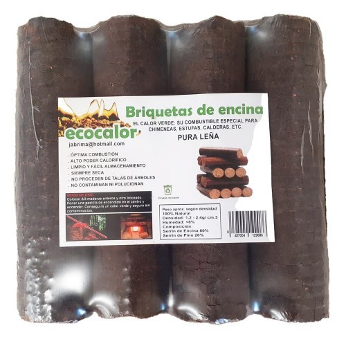 Briquetas de serrín - 7 kg