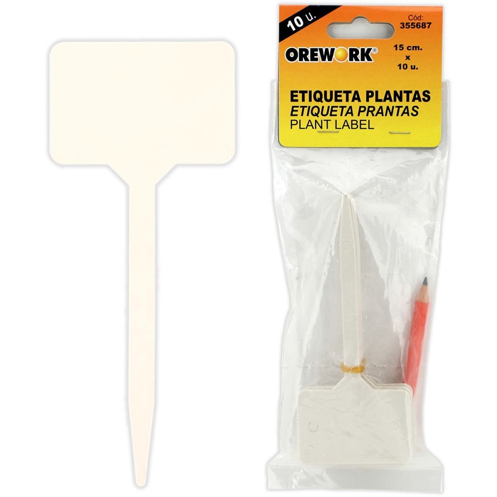 Etiquetas para plantas