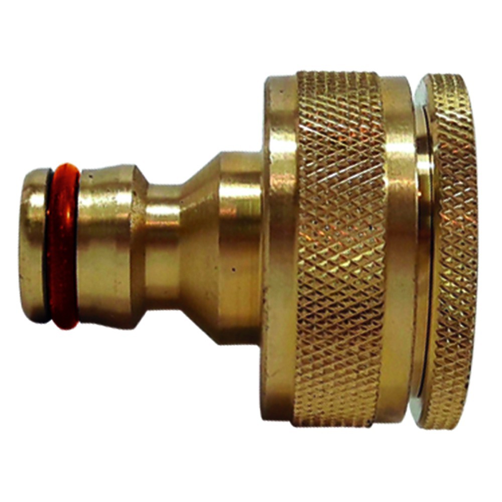 Adaptador hembra de metal para manguera - 3/4"x1/2"