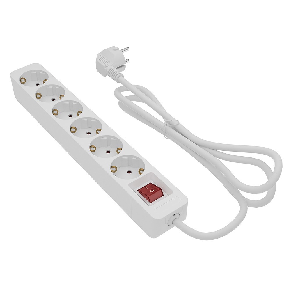 Base múltiple + interruptor 3mt 6t