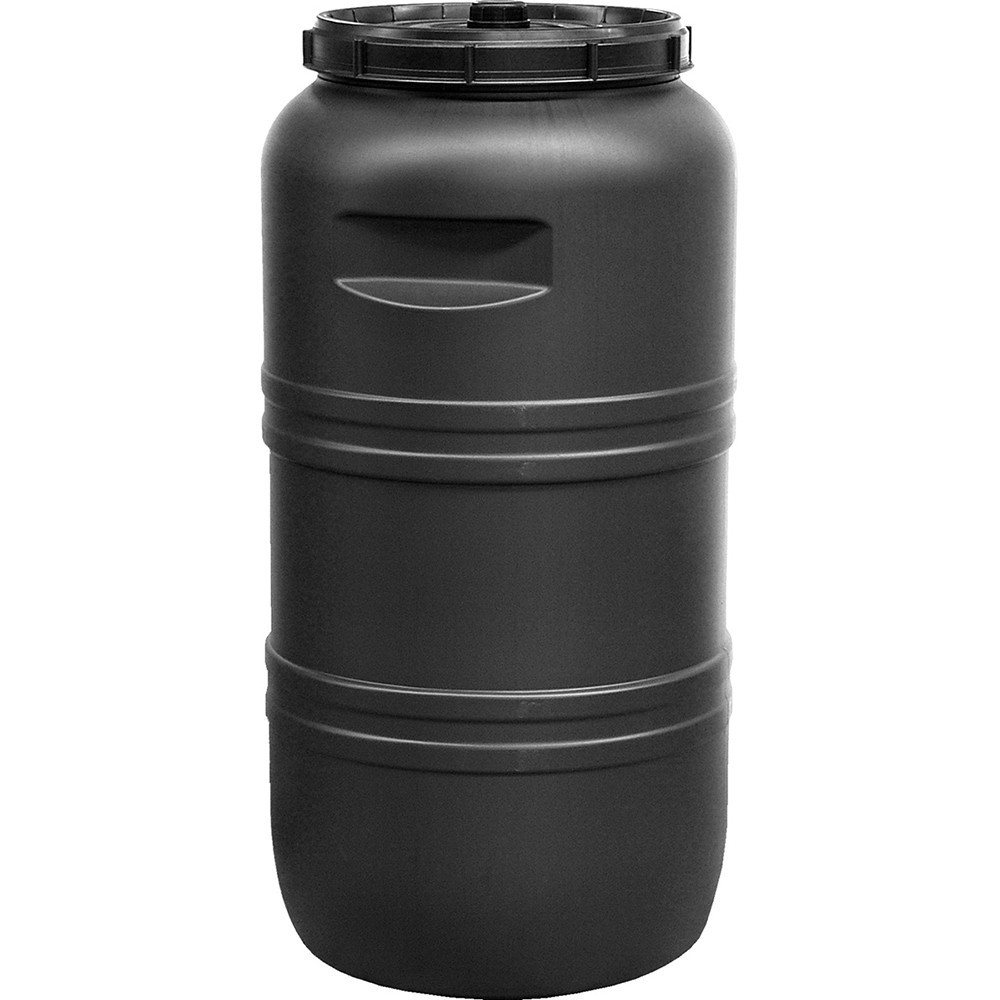 Bidón gris con rosca - 230 l