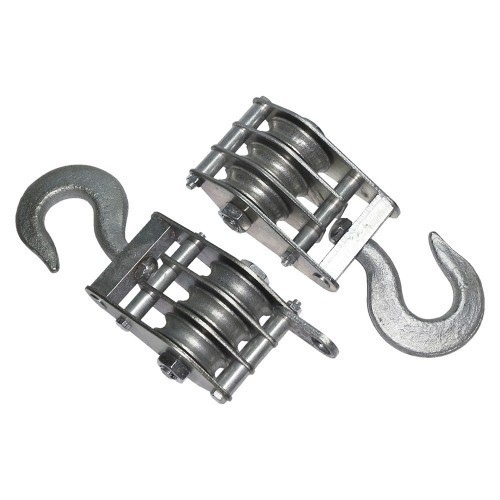 Trócolas de 3 ruedas - 40 mm