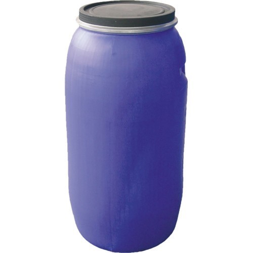 Bidón azul tapa con fleje - 65 l