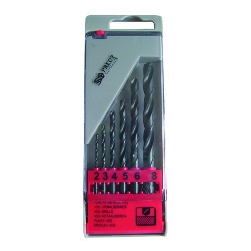 Estuche de 6 brocas para metal