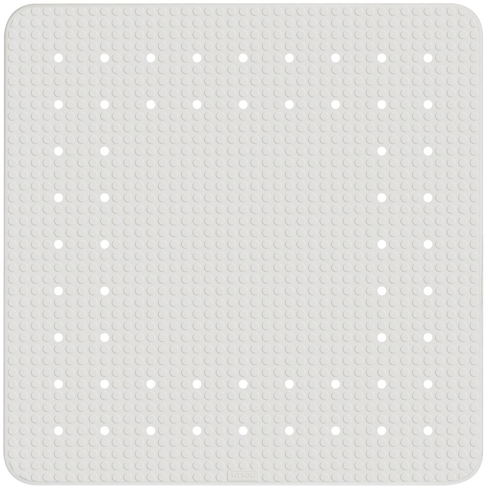 Alfombra blanca de baño Mirasol