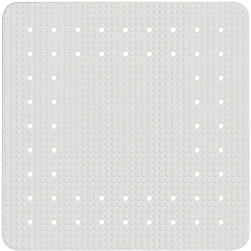 Alfombra blanca de baño Mirasol