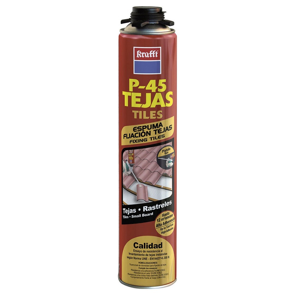Fijación tejas pistola P45