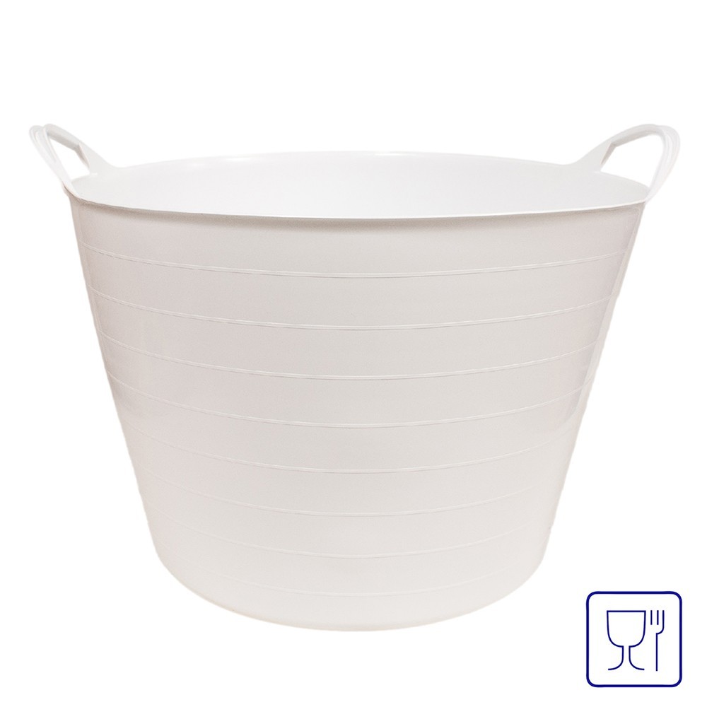 Capazo blanco para vendimia - 65 l