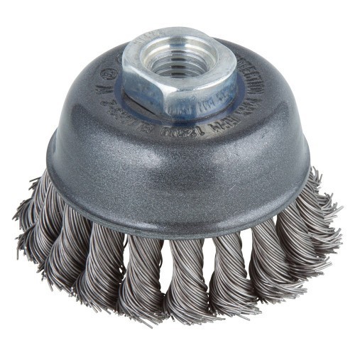 Cepillo de copa trenzado