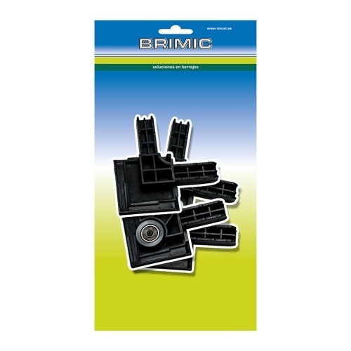 Kit Mosquitera Corrediza Pequeña - Negro