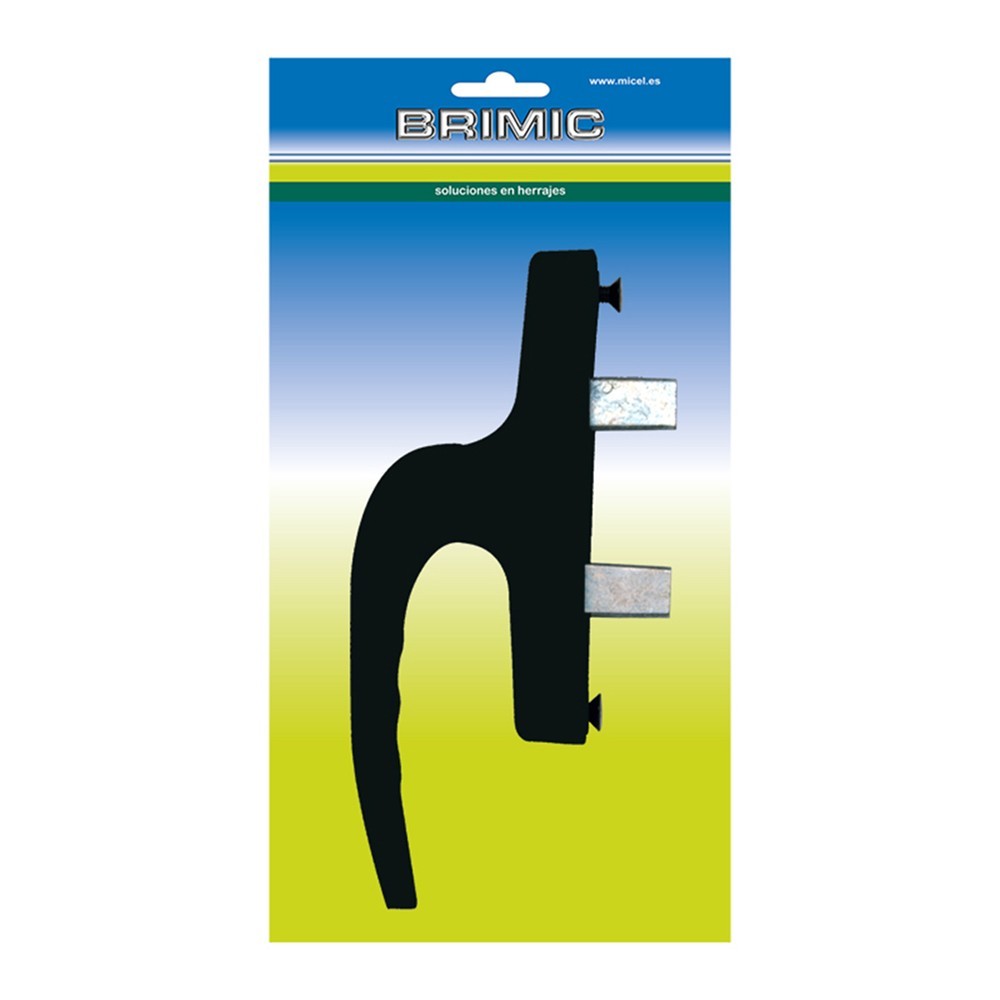Enchufe de pared - Aluminio negro
