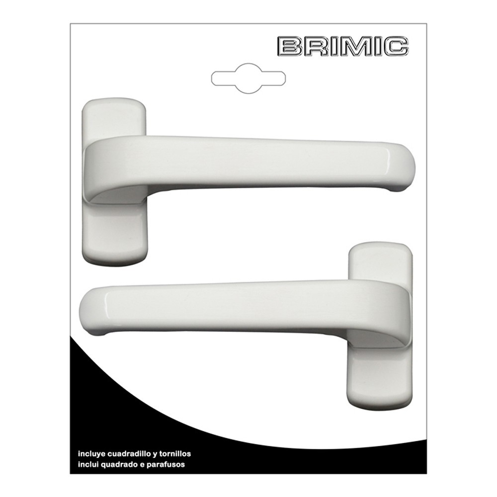 Juego manilla 6800 de aluminio blanco