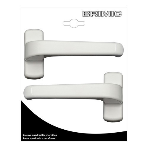Juego manilla 6800 de aluminio blanco