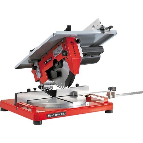 Ingletadora con mesa de corte SC 250 W PRO