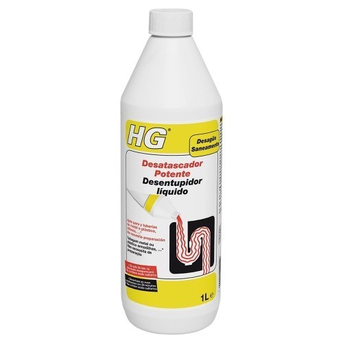 Desatascador potente de tuberías - 1 l
