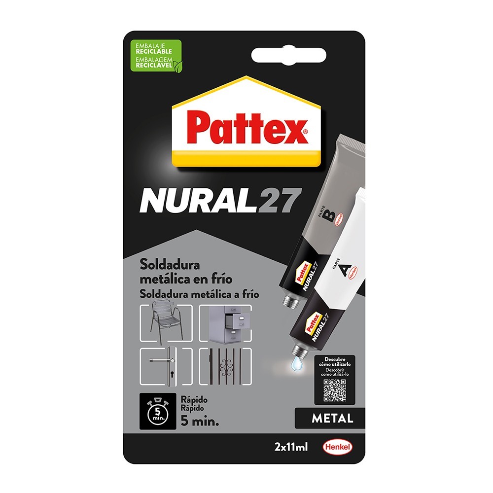 Soldadura en frío NURAL 27 - 22 ml