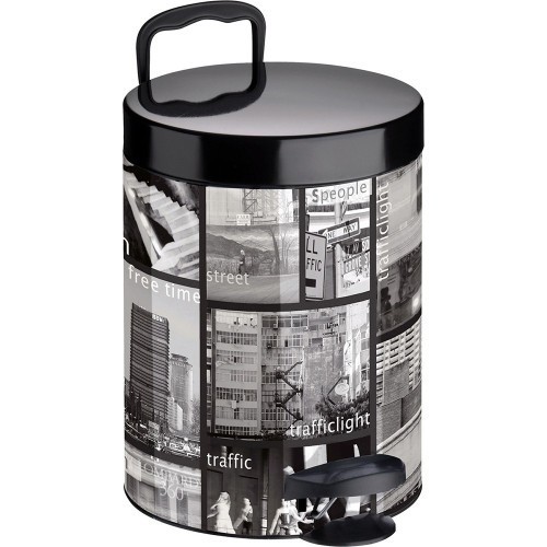 Cubo de basura Denox 5 L con pedal