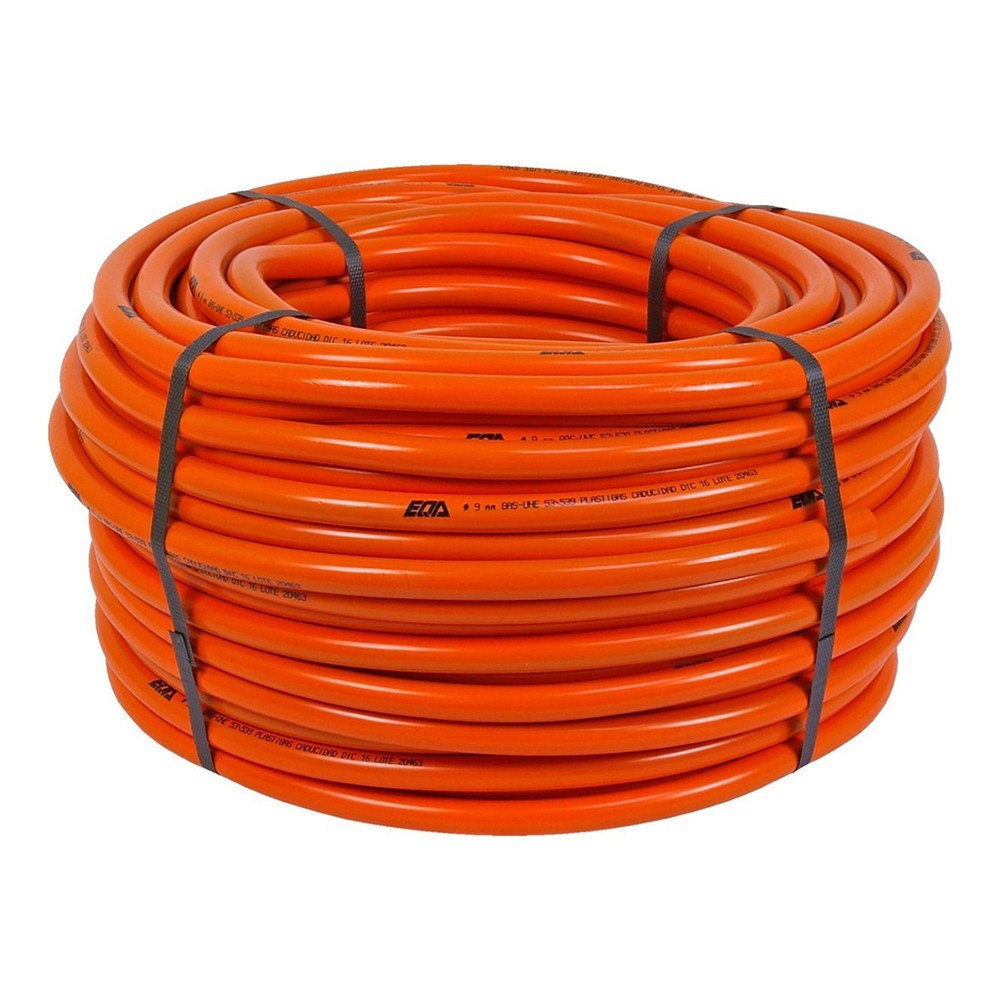 Tubo butano naranja España - Ø 9x15 mm - 60 m