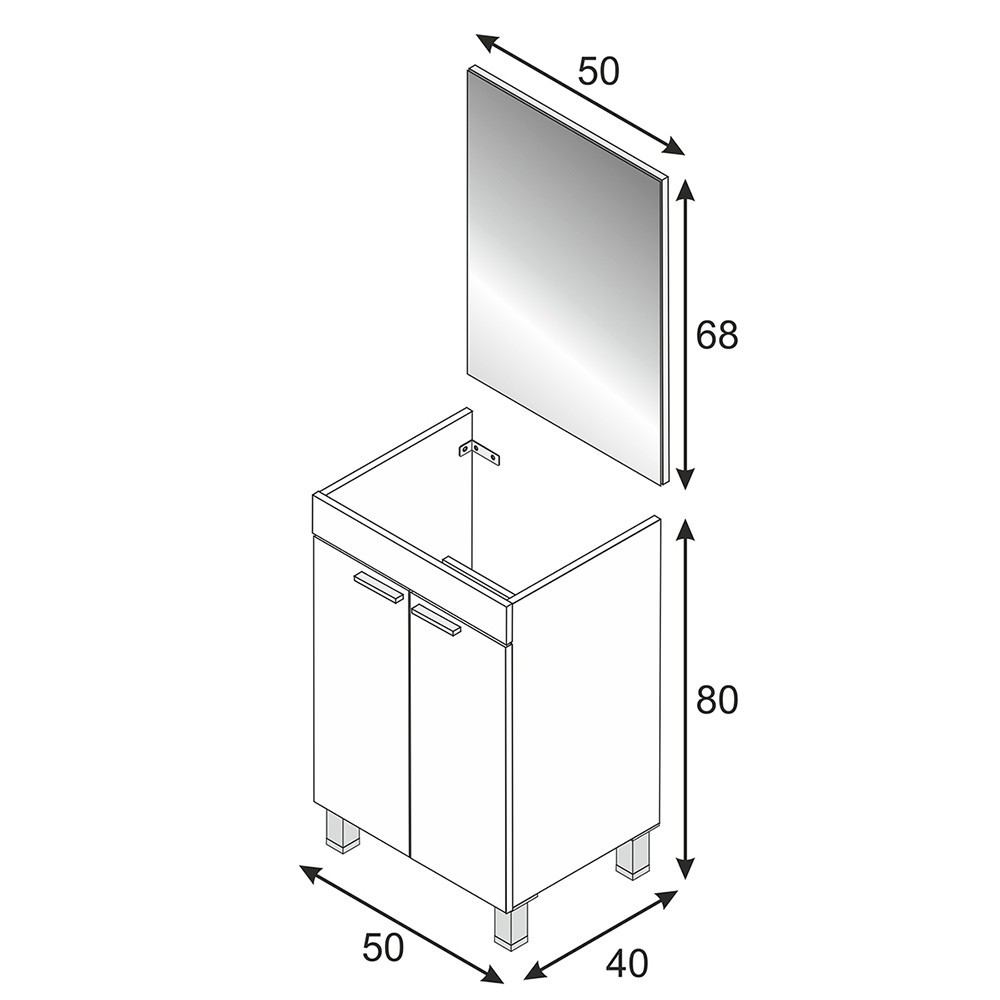 Mueble de baño Koncept