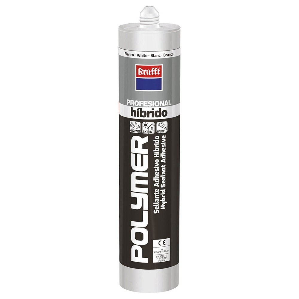 Sellador adhesivo híbrido H75 - 290 ml - Blanco