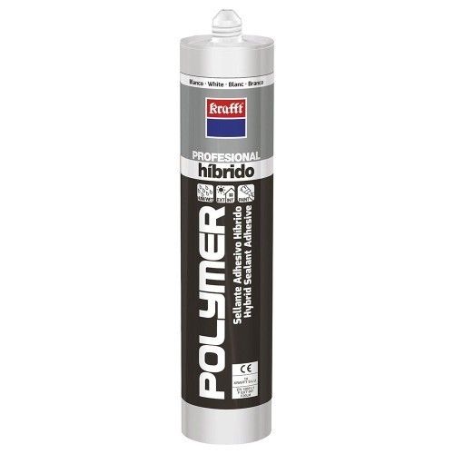 Sellador adhesivo híbrido H75 - 290 ml - Blanco