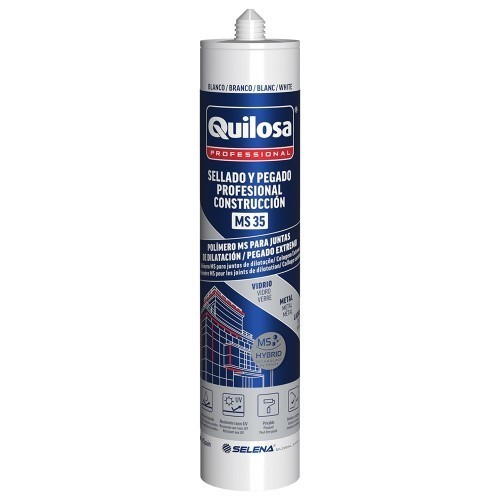 Sellador adhesivo polímero MS 35 - 300 ml - Blanco