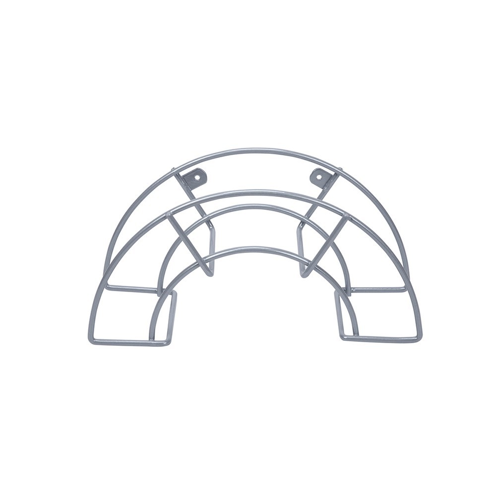 Soporte manguera plastificado gris - 36,5 cm