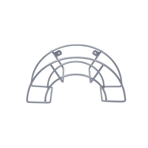 Soporte manguera plastificado gris - 36,5 cm