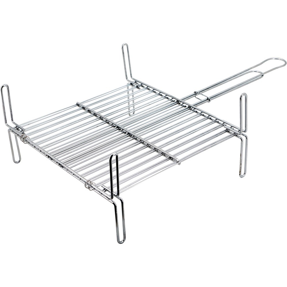 Parilla doble con patas - 30x35 cm