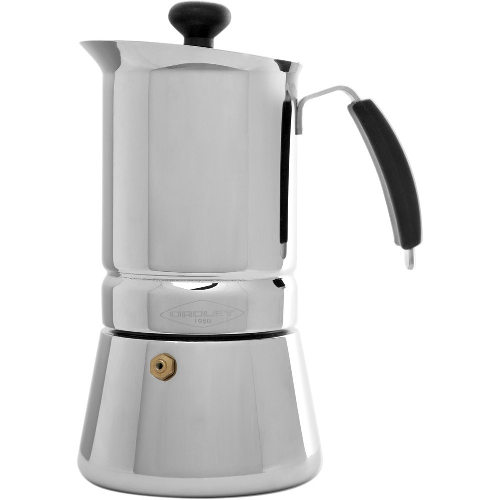 Cafetera Arges de acero inoxidable - 4 tazas