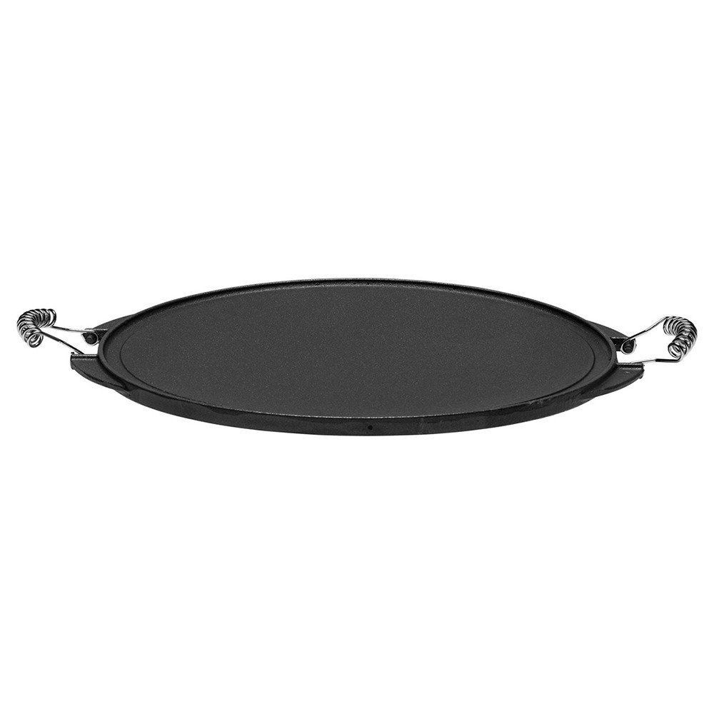 Plancha redonda de hierro fundido