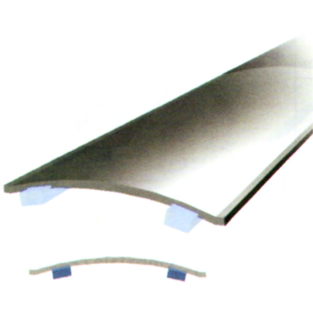 PLETINA ADHESIVA 30 x 83 ACERO M C