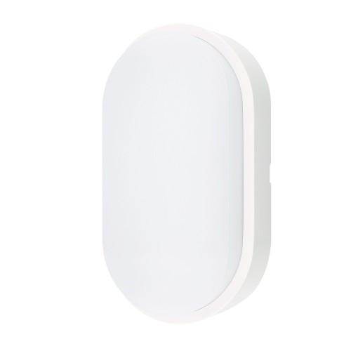 Aplique LED ovalado blanco...