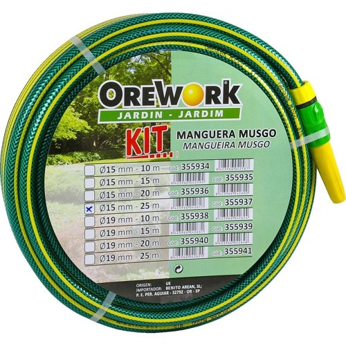 Kit manguera musgo - Ø 15 mm - 10 m